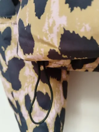 Bomber corto donna stampa leopardata