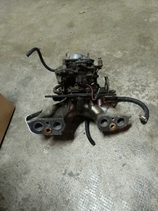 Carburador Weber con Admisión Fiat