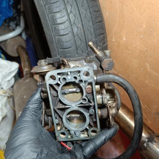 Carburador Weber doble boca 30/32 para Fiat