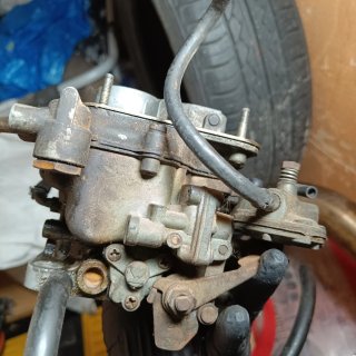 Carburador Weber doble boca 30/32 para Fiat