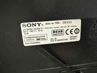 Televisor Sony Bravia Negro/Plateado