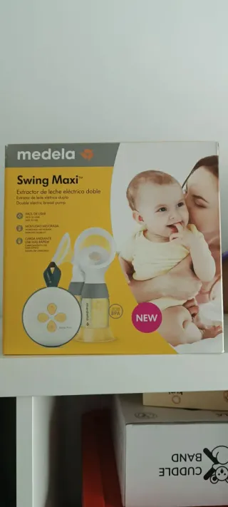 Sacaleches Eléctrico Weleda swing maxi doble new