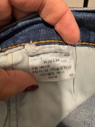 Jeans Levi's vintage taglia 36