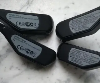 Coppia 3D Attivi Samsung TV_ cavetti USB