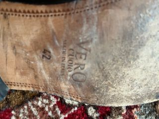 Francesine uomo nere taglia 42