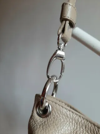 Bolso piel italiano bandolera