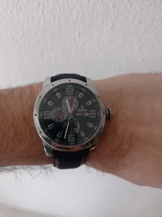 Reloj Festina F16585 Correa Cuero 42mm