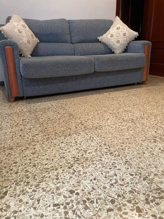 Sofá Cama Azul 1.50m x 1.80