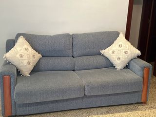 Sofá Cama Azul 1.50m x 1.80