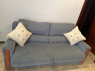 Sofá Cama Azul 1.50m x 1.80