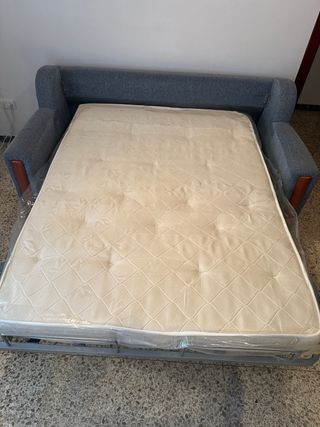 Sofá Cama Azul 1.50m x 1.80