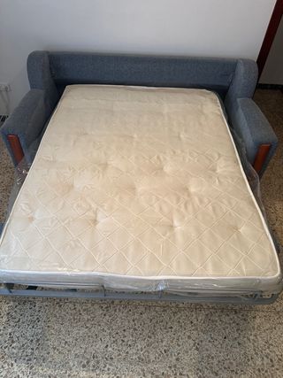 Sofá Cama Azul 1.50m x 1.80