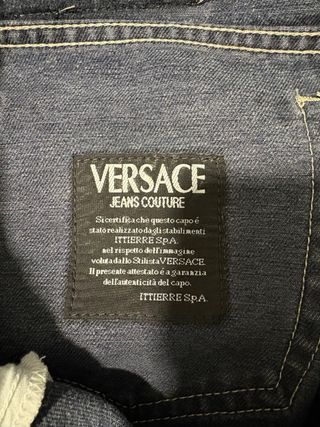Jeans Versace Couture Taglia 32