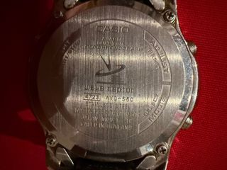 Orologio Casio Wave Ceptor Acciaio Crono