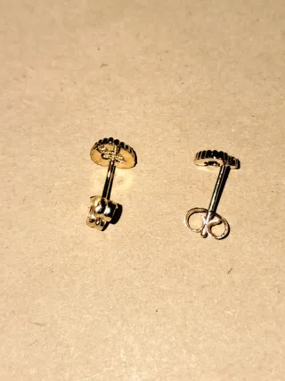Pendientes Corazón Oro 18k Niña