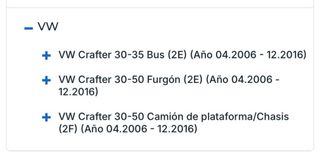 Brazo Espejo Izquierdo Manual Mercedes/VW original