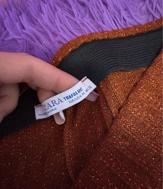 Pantaloni eleganti donna arancioni