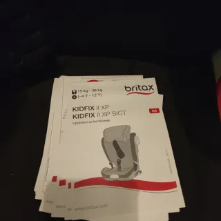 Silla de coche Britax Römer negra