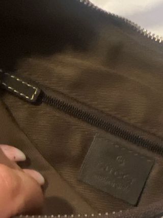 Bolso Grande Gucci Marrón y Beige