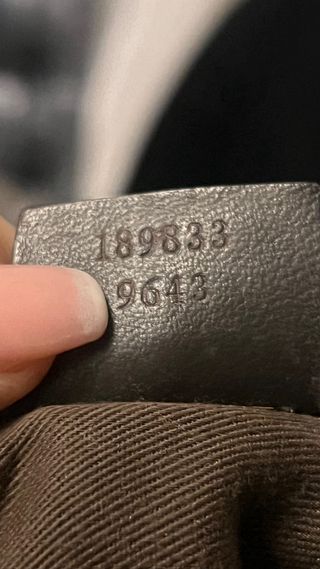 Bolso Grande Gucci Marrón y Beige