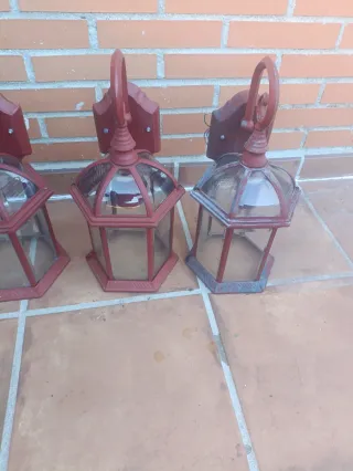 3 luces / Farolas de Exterior