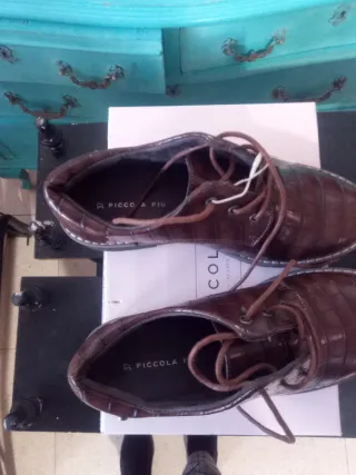 Zapatos de vestir marrones