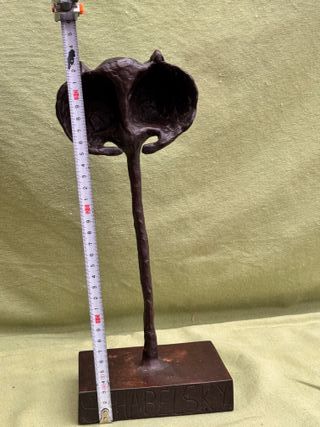 Escultura bronce Schabelsky Búho/Lechuza 33cm