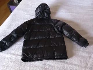 Abrigo plumífero Diesel negro