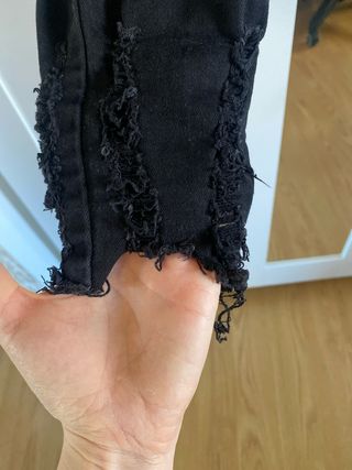 Pantalón skinny negro Missguided Petite T36