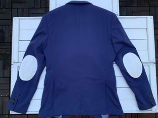 Giacca Uomo Blazer Zara Man Blu TG. 48 M