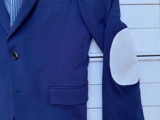 Giacca Uomo Blazer Zara Man Blu TG. 48 M