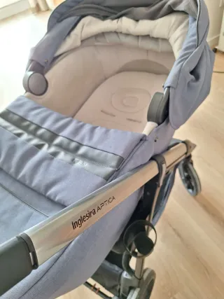 Capazo Inglesina + Soporte Cuna