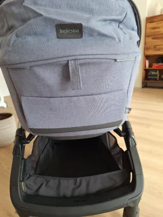 Capazo Inglesina + Soporte Cuna