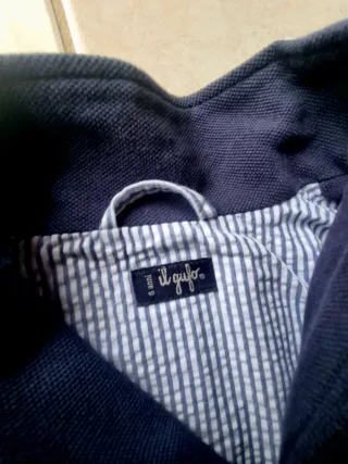 Giacca Il Gufo blu felpa 5 anni