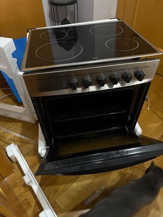 Vitrocerámica y horno