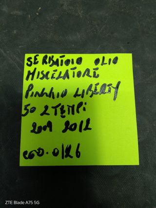 Serbatoio Olio Miscelatore Piaggio Liberty 50 2T