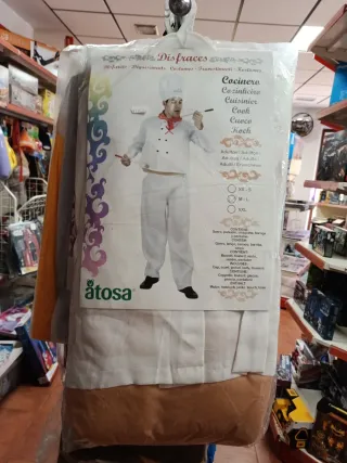 Disfraz Cocinero Atosa ML