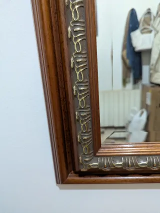 Mueble de entrada con espejo