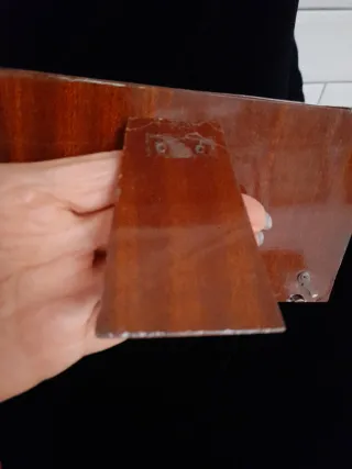 Marco doble plata ley 925