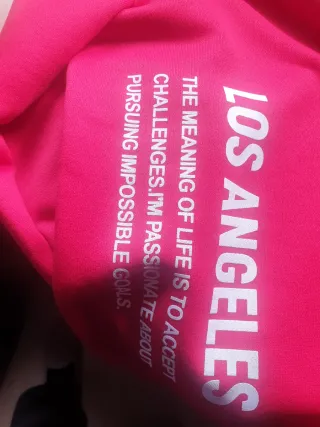 Sudadera roja Los Angeles niño 12 años