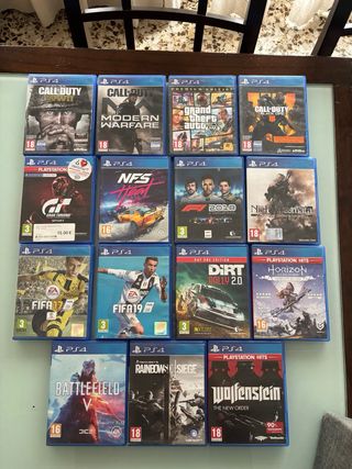 Consola PlayStation 4 PS4 Negra