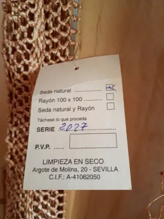 Mantón de Manila hecho a mano