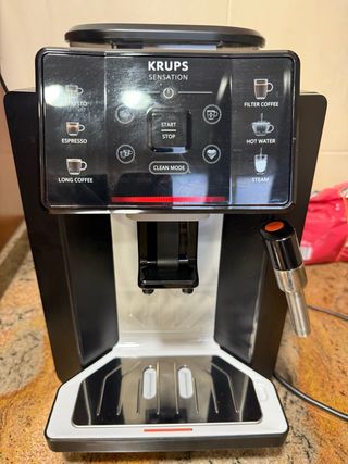 Cafetera Krups Sensation garantia hasta el marzo!