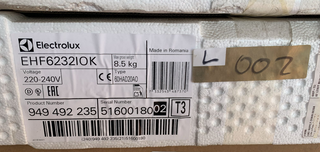 Placa vitrocerámica ELECTROLUX EHF6232IOK negra