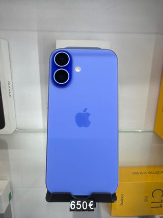 iPhone 16 128GB Azul con garantía 1 año