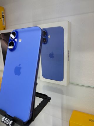 iPhone 16 128GB Azul con garantía 1 año
