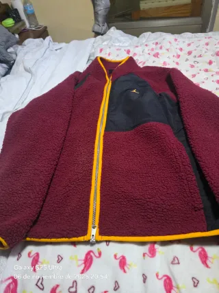 Chaqueta Jordan Fleece Borgoña