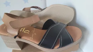 Sandalias piel talla 38 nuevas