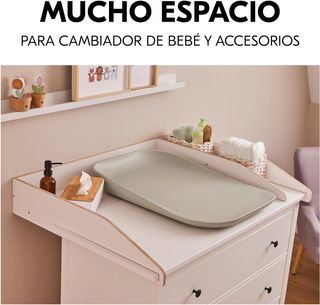 Adaptador para cambiador cómoda