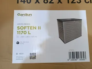 Gardiun NT1170 Soften II Arcón resina 140x82x123 cm (1.170 L)